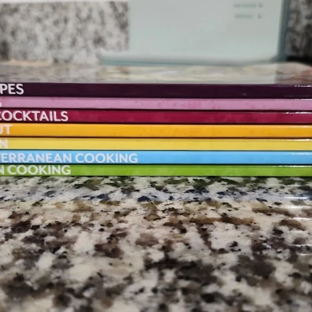 Colorful Cooking Book Set